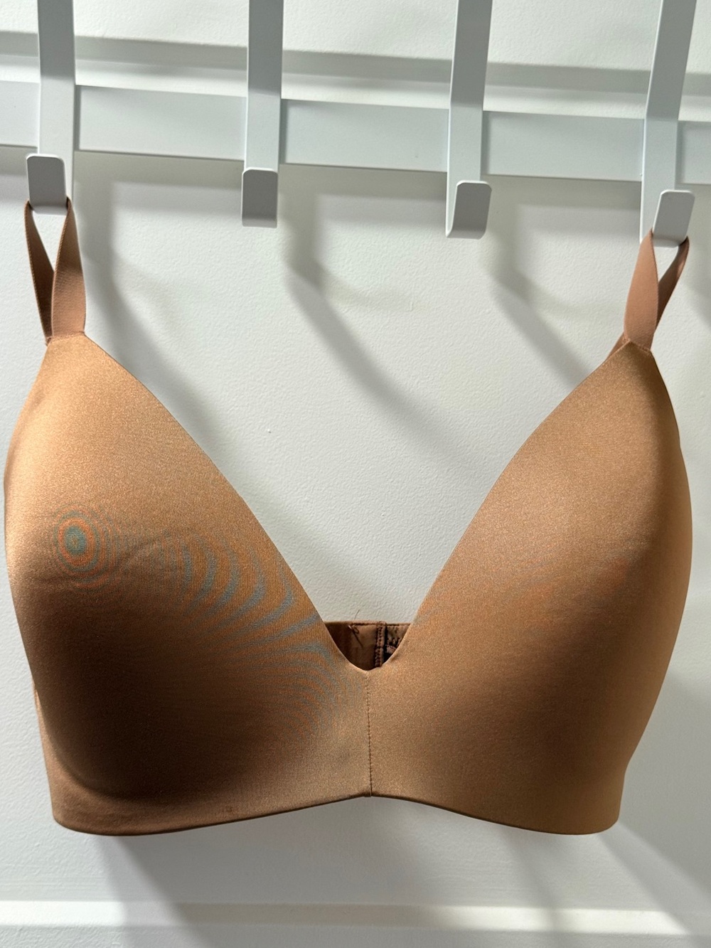 SKIMS Wirefree Lined / Padded Warm Caramel Bra Size 34DDD aka Size 34F